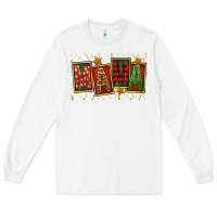 White mama christmas Long Sleeve Tee - FaDigitalArtStudio
