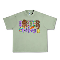 Oil Green Easter Vibes Urban Heavy Tee - BundleAndBundleShop