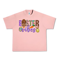 Salmon Easter Vibes Urban Heavy Tee - BundleAndBundleShop