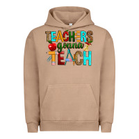 Pigment Burro teachers gonna teach Urban Hoodie - RanaPortraitStore