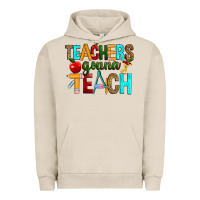 Pigment French Oak teachers gonna teach Urban Hoodie - RanaPortraitStore