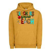 Pigment Peanut Butter teachers gonna teach Urban Hoodie - RanaPortraitStore