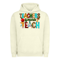 Pigment Pistachio teachers gonna teach Urban Hoodie - RanaPortraitStore