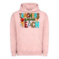 Pigment Salmon teachers gonna teach Urban Hoodie - RanaPortraitStore