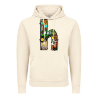 Vintage Artic farm life alphabet lowercase letters h Vintage Hoodie - BundleAndBundleShop