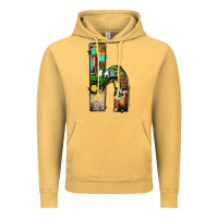 Vintage Mustard farm life alphabet lowercase letters h Vintage Hoodie - BundleAndBundleShop