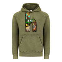 Vintage Olive farm life alphabet lowercase letters h Vintage Hoodie - BundleAndBundleShop