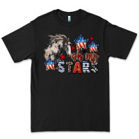 Black Oh my stars horse 4th of july Premium Tee - CowGirlArtShop