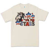 Bone Oh my stars horse 4th of july Premium Tee - CowGirlArtShop