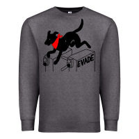 Charcoal Heather negro matapacos riot dog Premium Sweatshirt - baoMotion