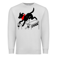 Dove Grey negro matapacos riot dog Premium Sweatshirt - baoMotion