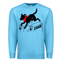Ocean Blue negro matapacos riot dog Premium Sweatshirt - baoMotion