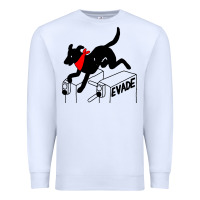 White negro matapacos riot dog Premium Sweatshirt - baoMotion