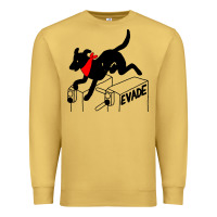Antique Gold negro matapacos riot dog Premium Sweatshirt - baoMotion