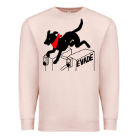 Pale Pink negro matapacos riot dog Premium Sweatshirt - baoMotion