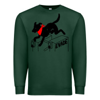 Sports Green negro matapacos riot dog Premium Sweatshirt - baoMotion