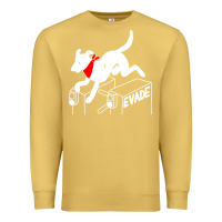 Antique Gold negro matapacos riot dog Premium Sweatshirt - baoMotion