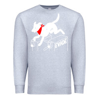 Heather Grey negro matapacos riot dog Premium Sweatshirt - baoMotion