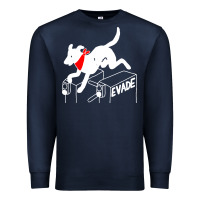 Navy negro matapacos riot dog Premium Sweatshirt - baoMotion