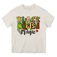 Black Nurse Magic Juneteenth Heavy Core Tee | Teevron
