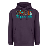 Plum gobble til tou wobble Heavyweight Hoodie - JahusDesignShop