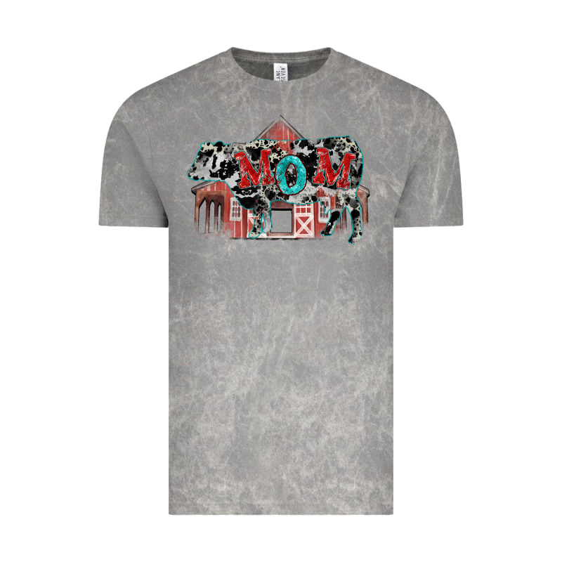 Mom Cow Mother's Day Vintage Tee by FaDigitalArtStudio | Teevron