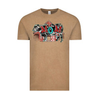 Vintage Coffee Mom cow Mother's Day Vintage Tee - FaDigitalArtStudio