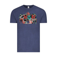 Vintage Denim Mom cow Mother's Day Vintage Tee - FaDigitalArtStudio