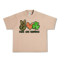Burro peace love shamrock Urban Heavy Tee - FaDigitalArtStudio