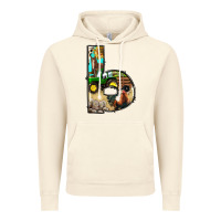 Vintage Artic farm life alphabet lowercase letters b Vintage Hoodie - BundleAndBundleShop