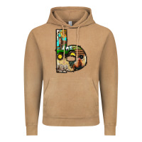 Vintage Camel farm life alphabet lowercase letters b Vintage Hoodie - BundleAndBundleShop