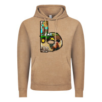 Vintage Coffee farm life alphabet lowercase letters b Vintage Hoodie - BundleAndBundleShop