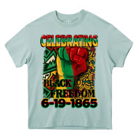 Arona celebrating black freedom 6 19 1865 juneteenth Heavy Core Tee - CowGirlArtShop
