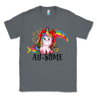 Charcoal Heather Au-some Classic Tee - CowGirlArtShop