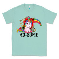 Seafoam Au-some Classic Tee - CowGirlArtShop