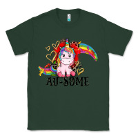 Sports Green Au-some Classic Tee - CowGirlArtShop