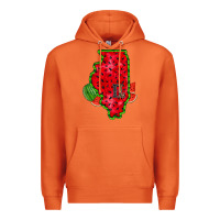 Carrot illinois watermelon Premium Hoodie - RacoonDesign