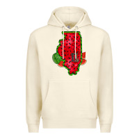 Sandshell illinois watermelon Premium Hoodie - RacoonDesign