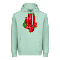 Seafoam illinois watermelon Premium Hoodie - RacoonDesign