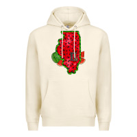 Tofu illinois watermelon Premium Hoodie - RacoonDesign