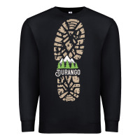 Black hiking durango colorado mountains hiking Premium Sweatshirt - baoMotion