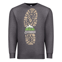 Charcoal Heather hiking durango colorado mountains hiking Premium Sweatshirt - baoMotion