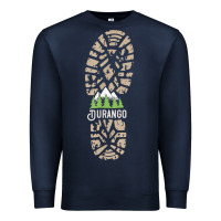 Navy hiking durango colorado mountains hiking Premium Sweatshirt - baoMotion