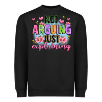 Black not arguing just explaining Heavyweight Sweatshirt - JahusDesignShop