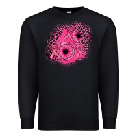 Black ribbon patch Premium Sweatshirt - JahusDesignShop