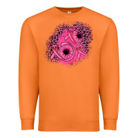Carrot ribbon patch Premium Sweatshirt - JahusDesignShop