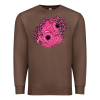 Chestnut ribbon patch Premium Sweatshirt - JahusDesignShop