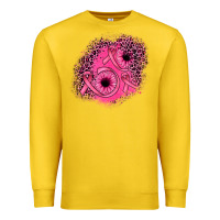 Lemon ribbon patch Premium Sweatshirt - JahusDesignShop