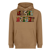 Toasted Coconut merry and bright Heavyweight Hoodie - JahusDesignShop