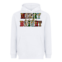 White merry and bright Heavyweight Hoodie - JahusDesignShop